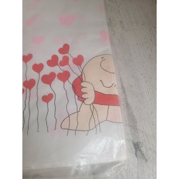 Tom Wilson Ziggy valentines day heart paper table cloth vintage - Picture 2 of 7